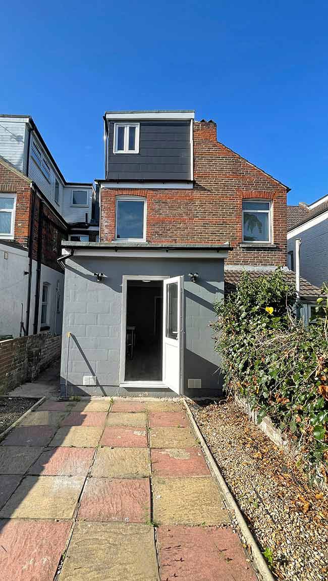 7 bed student house to rent, Portsmouth - Hudson Road near Portsmouth University - rear